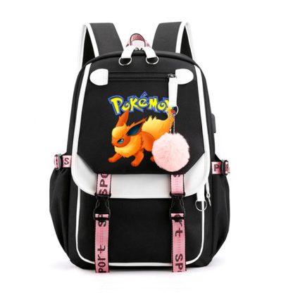 Pokémon Rucksack mit Laptopfach für Schule, Uni etc. – Bild 6