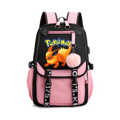 Pokémon Rucksack mit Laptopfach für Schule, Uni etc. – Bild 7