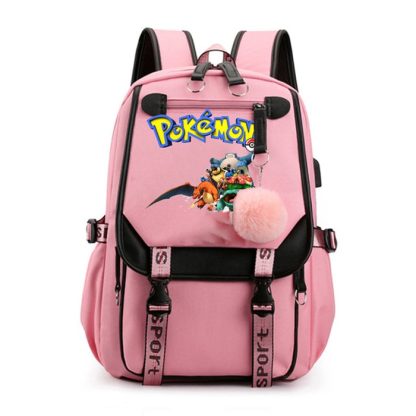 Pokémon Rucksack mit Laptopfach für Schule, Uni etc. – Bild 11
