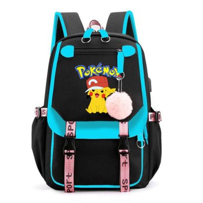 Pokémon Rucksack mit Laptopfach für Schule, Uni etc. – Bild 23