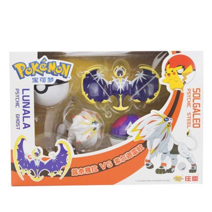 Pokemon Spielzeug Set mit 2x Figur und 2x Pokeball (verschiedene Motive zur Wahl) – Bild 3