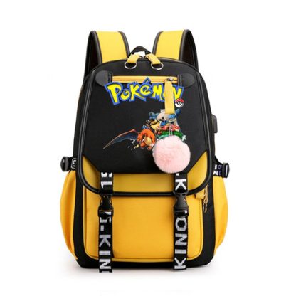 Pokémon Rucksack mit Laptopfach für Schule, Uni etc. – Bild 45
