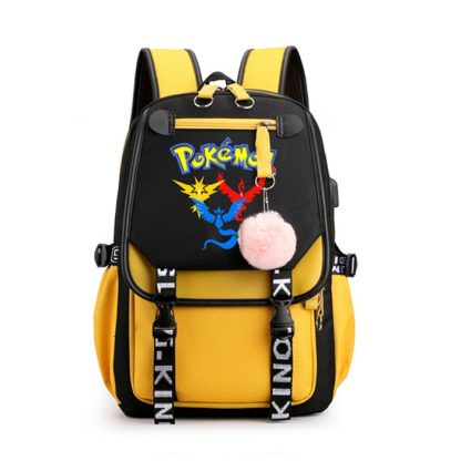 Pokémon Rucksack mit Laptopfach für Schule, Uni etc. – Bild 47