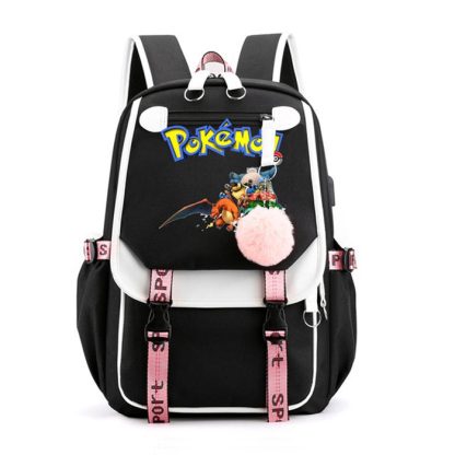 Pokémon Rucksack mit Laptopfach für Schule, Uni etc. – Bild 48