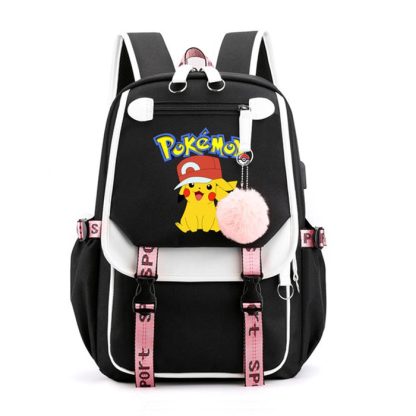Pokémon Rucksack mit Laptopfach für Schule, Uni etc. – Bild 49