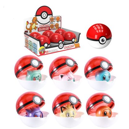 Pokémon Pokéball mit gesichtswechselnder Pokémonfigur