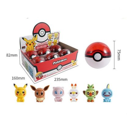 Pokémon Pokéball mit gesichtswechselnder Pokémonfigur – Bild 2