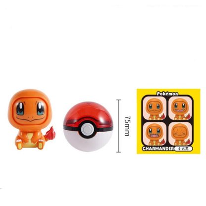 Pokémon Pokéball mit gesichtswechselnder Pokémonfigur – Bild 3