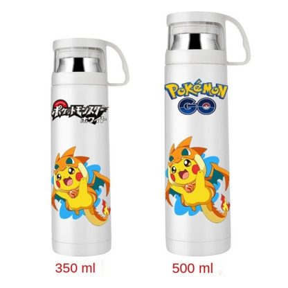 Pokémon Thermoskanne Wasserflasche in vielen Motiven (350ML oder 500ML) – Bild 2