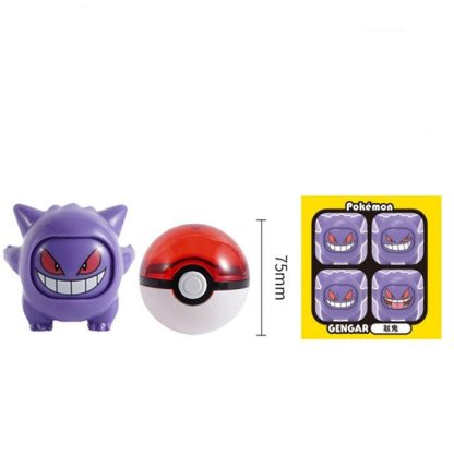 Pokémon Pokéball mit gesichtswechselnder Pokémonfigur – Bild 8