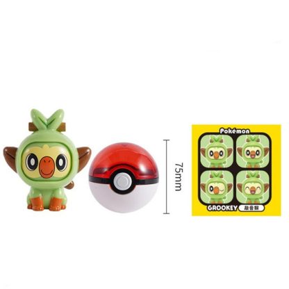 Pokémon Pokéball mit gesichtswechselnder Pokémonfigur – Bild 12