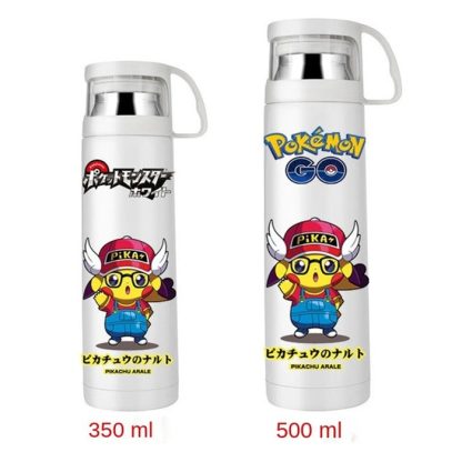 Pokémon Thermoskanne Wasserflasche in vielen Motiven (350ML oder 500ML) – Bild 19
