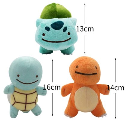 3-teilige Pokémon Plüschfiguren Regionen-Sammlung – Bild 2