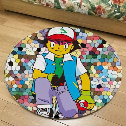 Runder Flanel Pokemon Teppich in vielen Motiven – Bild 4