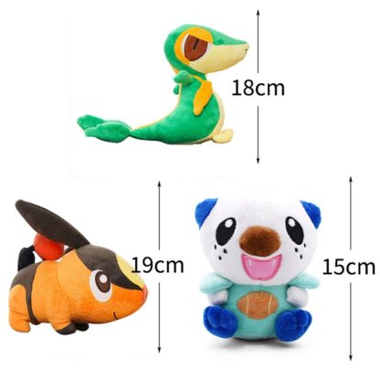 3-teilige Pokémon Plüschfiguren Regionen-Sammlung – Bild 5