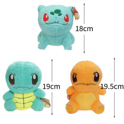 3-teilige Pokémon Plüschfiguren Regionen-Sammlung – Bild 9