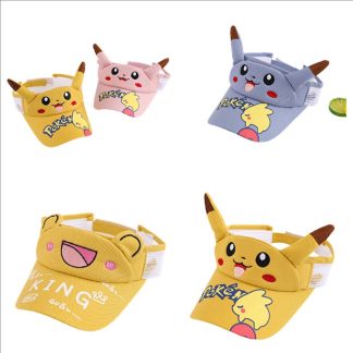 Pikachu Kinder Sonnenschutz Cap - ideal für den Sommer und Urlaub