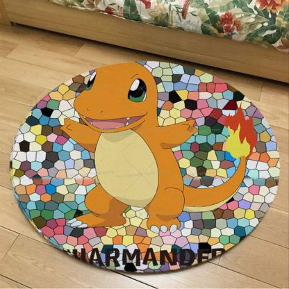 Runder Flanel Pokemon Teppich in vielen Motiven – Bild 24