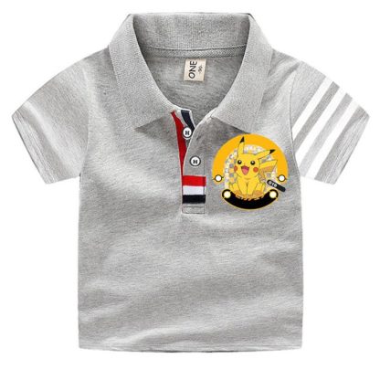 Pokemon Polo Shirts für Kinder mit vielen verschiedenen Motiven für den Sommer – Bild 9