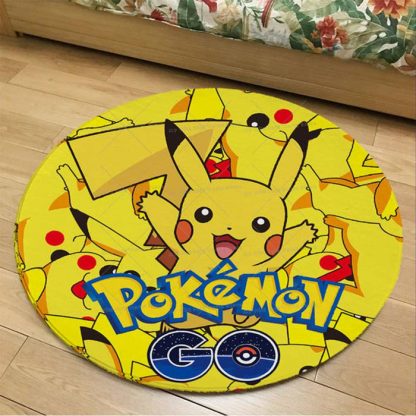 Runder Flanel Pokemon Teppich in vielen Motiven – Bild 29