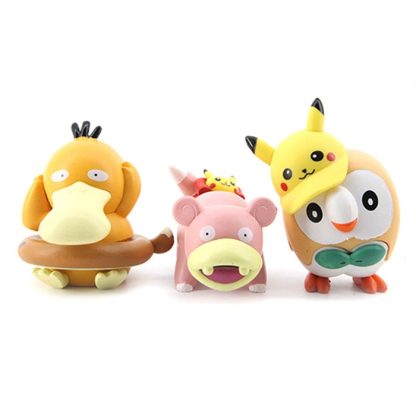 Evoli Eevee, Pikachu, Enton etc. Cosplay Figuren - 6 Stk. om Set – Bild 4