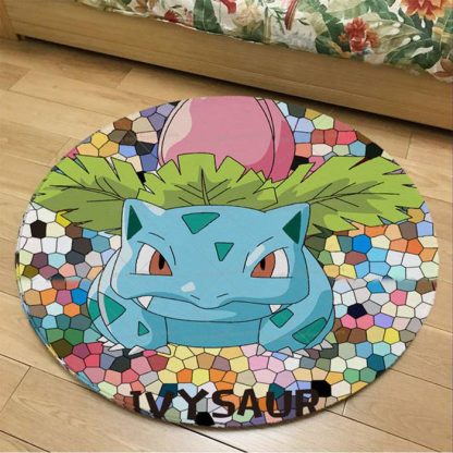 Runder Flanel Pokemon Teppich in vielen Motiven – Bild 33
