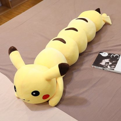 Riesiger Pikachu Kuschelwurm Stofftier – Bild 7