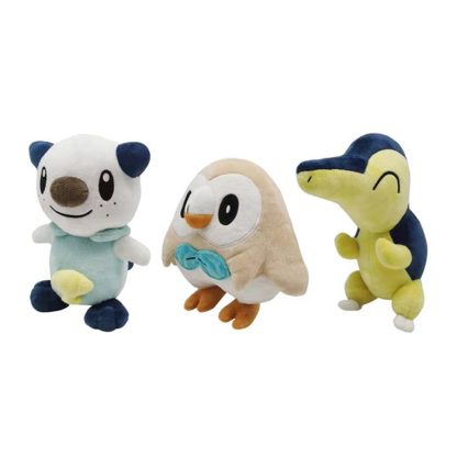 Pokemon Legenden Arceus Starter Pokemon (Feurigel, Ottaro oder Bauz) als Kuscheltiere – Bild 10
