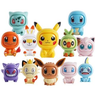 Pokémon Sammelfiguren mit Wechselgesicht (ca. 5 cm)