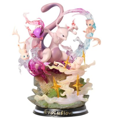 Pokemon Mewtwo Mewtu Mew Statue Sammel Figur – Bild 2