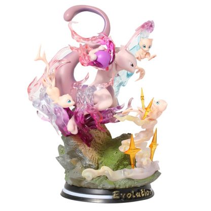 Pokemon Mewtwo Mewtu Mew Statue Sammel Figur – Bild 3