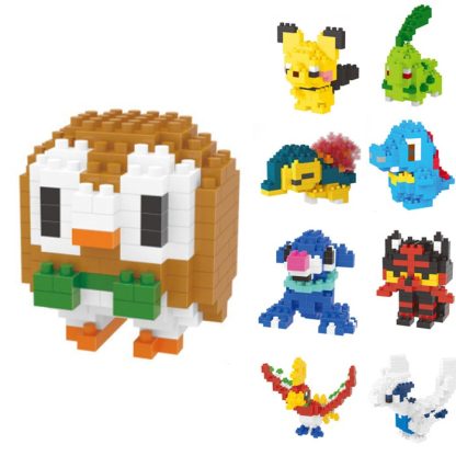 Klemm-Baustein Figuren - Feurigel, Endivie, Karnimani, Ho-Oh, Bauz, Robball oder Flamiau