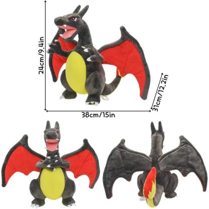 Plüschfigur Pokémon schillernder Glurak - Shiny Charizard (ca. 38cm) – Bild 10