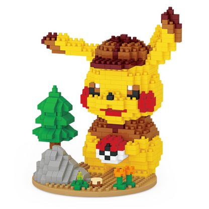 Detektiv Pikachu Klemm Baustein Set (675 Bausteine) – Bild 3