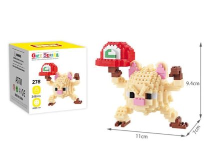 Pokemon Klemm-Baustein Figuren: Sterndu, Gengar, Pikachu, Floink, Kussilla, Rossana, Menki, – Bild 5