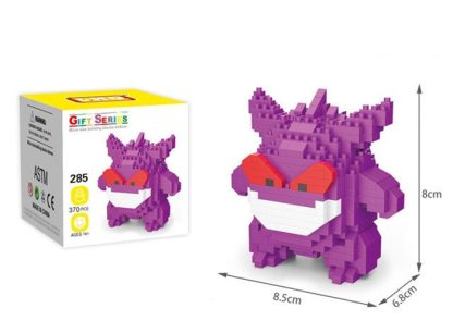 Pokemon Klemm-Baustein Figuren: Sterndu, Gengar, Pikachu, Floink, Kussilla, Rossana, Menki, – Bild 7