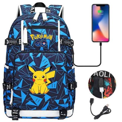 Pokémon Rucksack mit Smartphone Ladefunktion – Bild 2