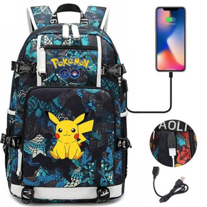 Pokémon Rucksack mit Smartphone Ladefunktion – Bild 3
