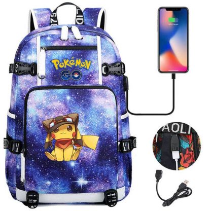 Pokémon Rucksack mit Smartphone Ladefunktion – Bild 7