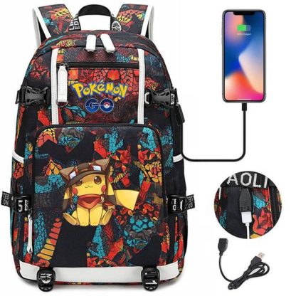 Pokémon Rucksack mit Smartphone Ladefunktion – Bild 8
