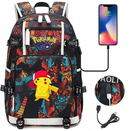 Pokémon Rucksack mit Smartphone Ladefunktion – Bild 9