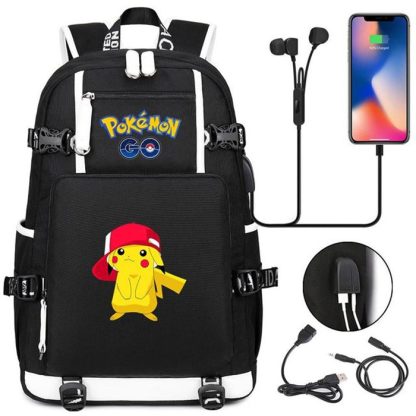 Pokémon Rucksack mit Smartphone Ladefunktion – Bild 11