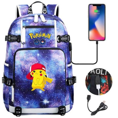Pokémon Rucksack mit Smartphone Ladefunktion – Bild 12