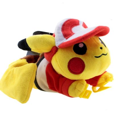 Pokémon Pikachu Let´s go Klammertier Kuschel Pikachu – Bild 4