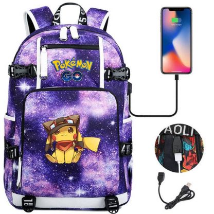 Pokémon Rucksack mit Smartphone Ladefunktion – Bild 16