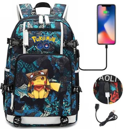 Pokémon Rucksack mit Smartphone Ladefunktion – Bild 21