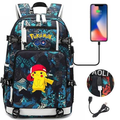 Pokémon Rucksack mit Smartphone Ladefunktion – Bild 22