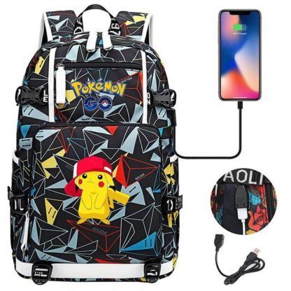 Pokémon Rucksack mit Smartphone Ladefunktion – Bild 25