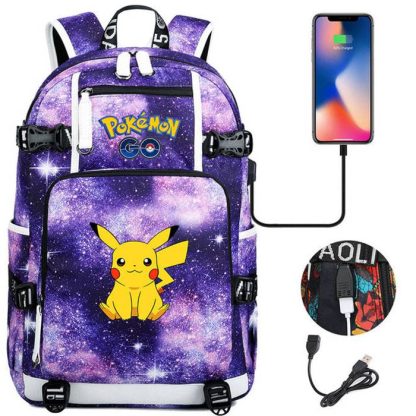 Pokémon Rucksack mit Smartphone Ladefunktion – Bild 26