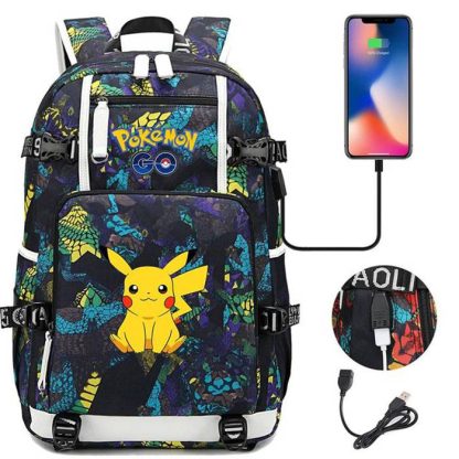 Pokémon Rucksack mit Smartphone Ladefunktion – Bild 32